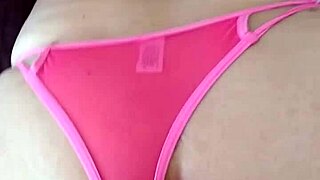 She takes it deep in the ass and cums