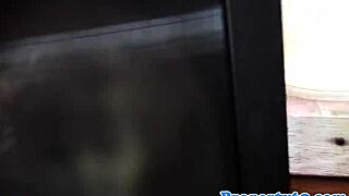 Ebony Realtor Bent Over During Open House?