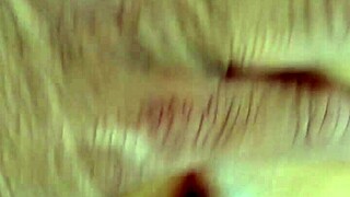 She takes it deep in the ass and cums