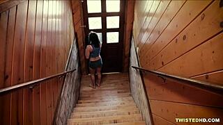 Hot Foster Brother Fucked by Sara and Abella?