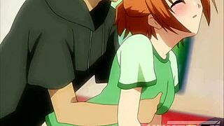 Older stepbrother gropes stepsister during study session