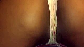 In this Cameltoe vid Nelly's thick lips tease and pleasure
