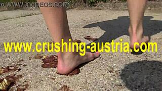 Amber foot food outdoor