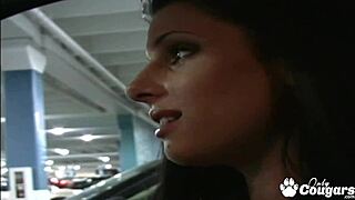 Lola Banks casually spreads her legs for a hard dick blowjob and cumshot.