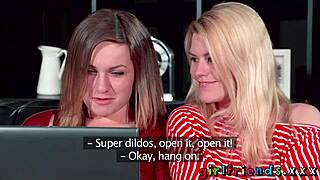 Lesbians taste wet pussy