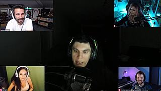 joycgee and fancy webcam show together