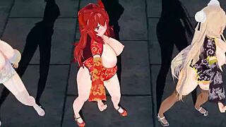 Casual Tale of MMD Virtual YouTubers Celebrating Chinese New Year