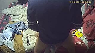 i had a quick fuck with my sexy colombian neighbor's wet pussy and ass