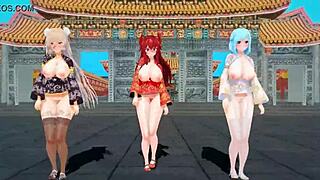 Casual Tale of MMD Virtual YouTubers Celebrating Chinese New Year