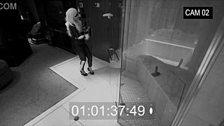 ImMeganLive in superheroine roleplay, riding and doggystyle in lingerie.