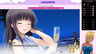 Lewdneko Vtuber explores naughty Love Cubed game