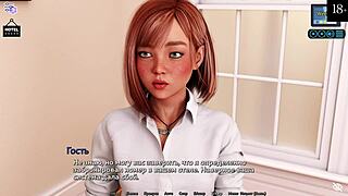 Hentai game video: Asian beauty & black masturbation, Sunshine Love Part 12