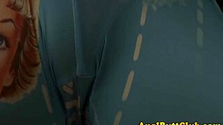 fine-assed kinky whore in tight leggings begs for anal action