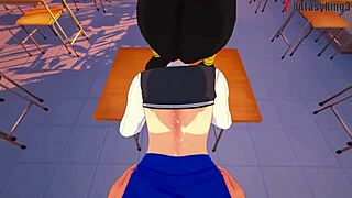 Enjoy Videl's insatiable desires having its busty Hentai time in Dragon Ball Z Ex 3