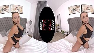 Silky Babe Masturbates to Orgasm in POV