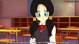 videl can't wait for sex in dragon ball z 😏