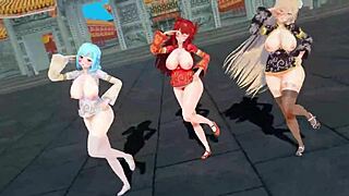 Casual Tale of MMD Virtual YouTubers Celebrating Chinese New Year