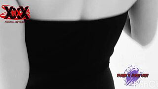 Andy Hot Dressed as Playboy Bunny Sucks Huge Cock