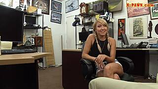 Small Tits Babe Gets Screwed At Pawnshop, Hidden Cam Blowjob