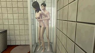 stepson and stepsister argue then reconcile