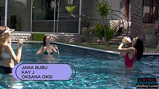 Russian Babes Jana Bubu And Oksana Oksi Go Nude