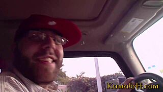 teen gets ice cream in exchange