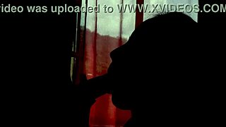 couple in shadows with blowjob amateurs aged 18-19