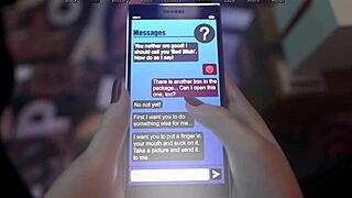 Mi Hermanastra Hace Cosplay De 2B Y Me Hace Una Paja Con Los Pies!