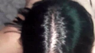 She Cums While Sucking Big Cock In Her Mouth