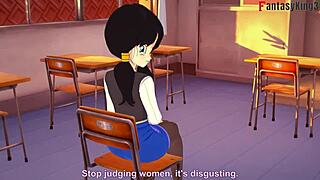 videl can't wait for sex in dragon ball z 😏