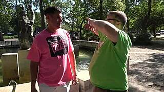 kyra hot meets tad pole in comic pornstar scene