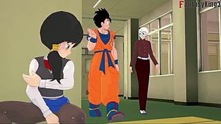 videl can't wait for sex in dragon ball z 😏