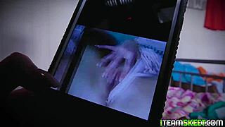 Blonde teen Allie Nicole likes to fuck the bitch on the doggystyle and missionary position with her friend
