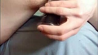 Boy putinha, are you ready to get fucked by that shampoo bottle?