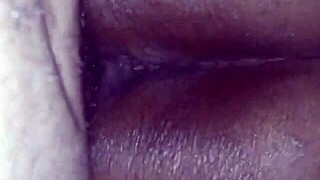 Geeked Up Ebony Babe Gets Her Tight Wet Pussy Fucked Hard