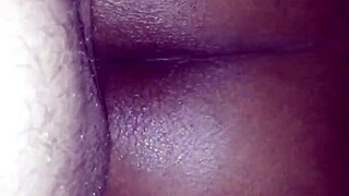 Geeked Up Ebony Babe Gets Her Tight Wet Pussy Fucked Hard