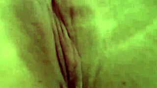 Sexy Blonde Nadia Enjoys A Relaxing Bath With Rubber Duckies While Pleasuring Her Big Tits