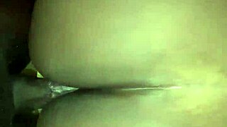 Big Ass Ebony Bent Over For Intense POV Doggystyle Backshots.