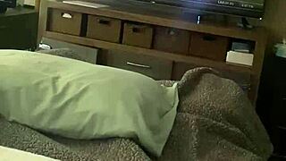 Caregiver watches lesbian porn while I lick her pussy with toys