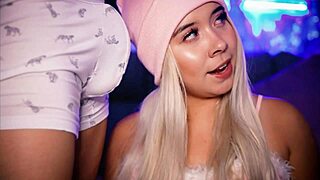 Innocent-Faced Blonde Craves Stebrother's Hard Cock?