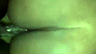 Big Ass Ebony Bent Over For Intense POV Doggystyle Backshots.