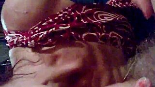 christal1 enjoys sucking and blowjob action