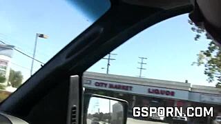 Sexy Waitress Fucking Hard for Money with Rough Cock