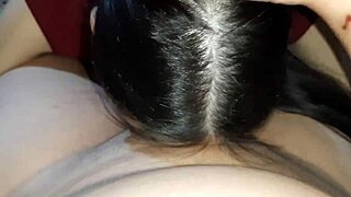 Lesbian girls watch sex and reach many orgasms