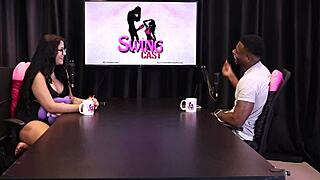 wow, will mastro rocks inês ventura in sheer red lingerie! 😍