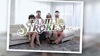 d college babes throw a wild orgy party in their dorm.