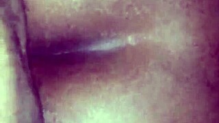 Geeked Up Ebony Babe Gets Her Tight Wet Pussy Fucked Hard