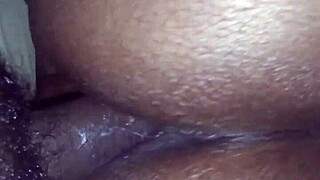 Geeked Up Ebony Babe Gets Her Tight Wet Pussy Fucked Hard