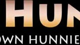 chocolate babe ana foxxx masturbates then gets fucked in doggystyle and cowgirl