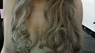 Joanna White Sucks Her Pussy Juices Off Her Dildo